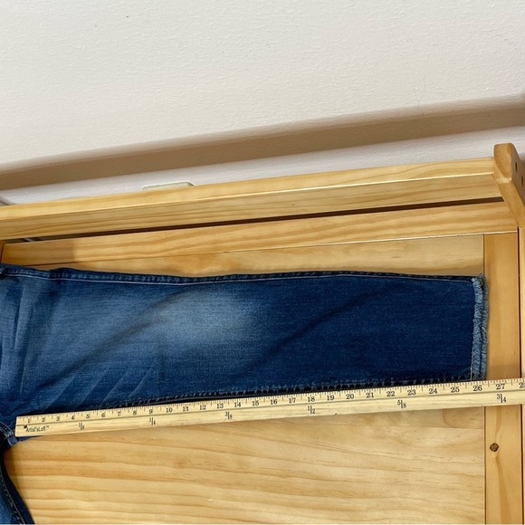 7 FOR ALL MANKIND The Ankle Skinny Mid Rise Skinny Leg Jeans Sz 28 - Picture 11 of 13